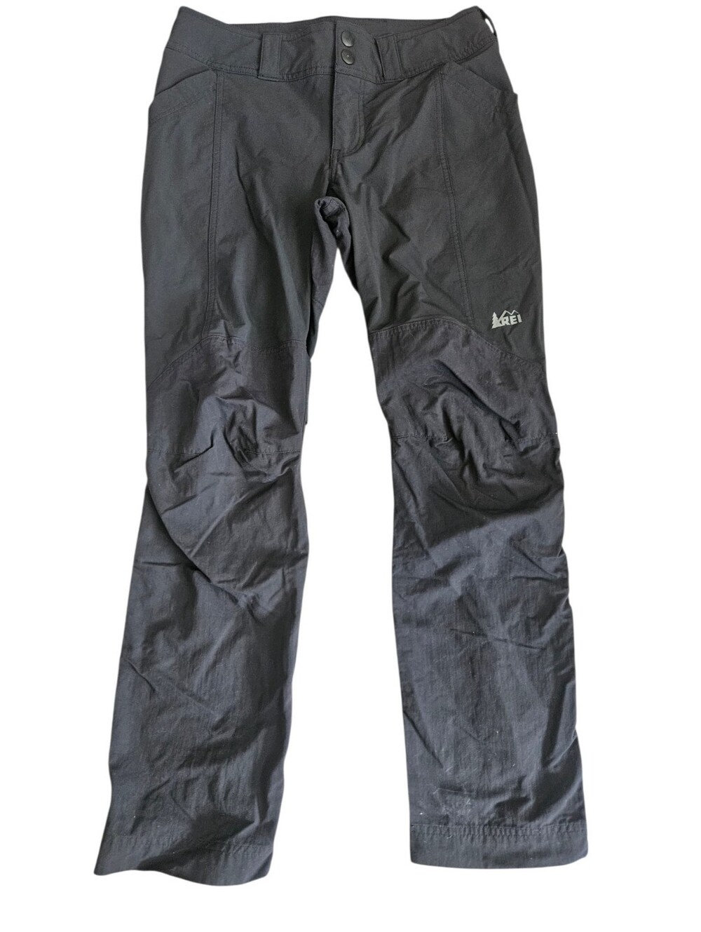 REI Womens Black Co-op Screeline Hiking Pants Sz 6P Gorpcore Hiking Outdoor